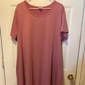 Lularoe Jessie 3XL solid pink
